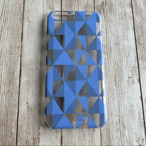 PREOWNED KATE SPADE APPLE IPHONE CASE BLUE